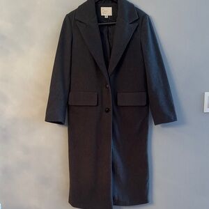 A New Day Gray Trench Coat. New size S.Light